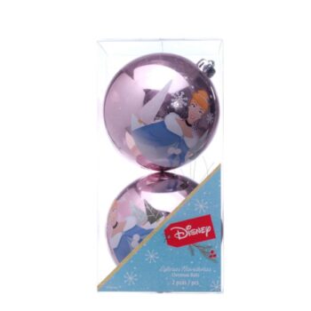 *jgo. 2 Esferas Navidenas 10cm /cod. 701-d12-07-dp1