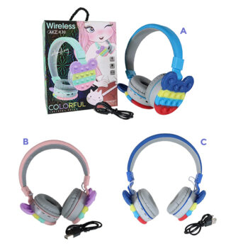 HEADSET INALAMBRICO MIX COLOR /COD. 714-AKZ-K30
