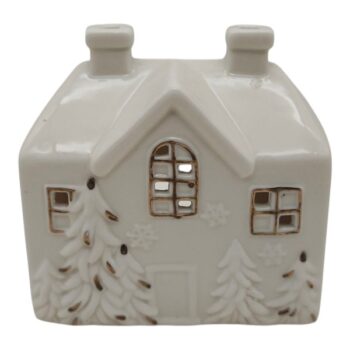 Casita Porcelana Blanca 10*6*9Cm /COD. 746-29224B23061