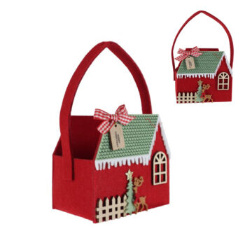 Bolsa Casa Fieltro 11x7,5x10,5cm /cod. 751-wb23296