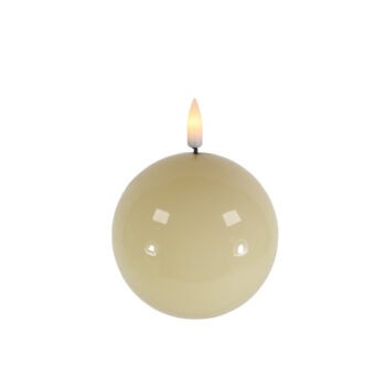 Candela Bateria Bola 9 X 11cm Ivory /cod. 753-pw0378-02