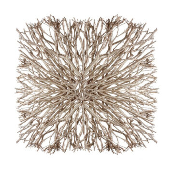 CUADRO RAMAS SECAS 70X70CM CHAMPAGNE /COD. 754-HF23949-CH