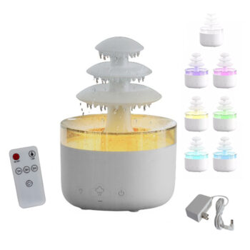 HUMIDIFICADOR TRIPLE CON SONIDO DE LLUVIA /COD. 759-2404-15