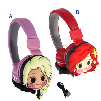 AUDIFONOS PRINCESAS MIX DESIGN /COD. 764-AH-806Z