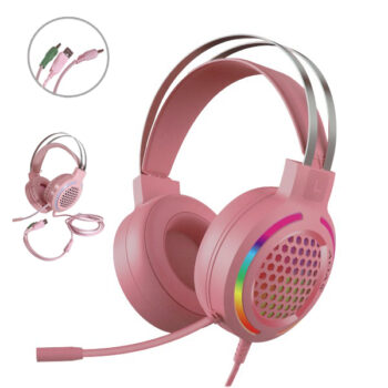 HEADSET GAMING PINK /COD. 768-A5-66