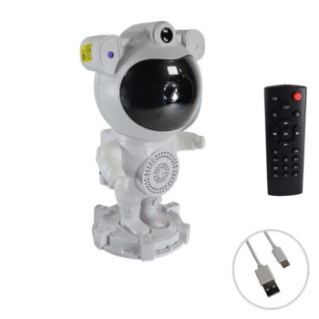 PROYECTOR DE ASTRONAUTA CON PARLANTE /COD. 774-E608