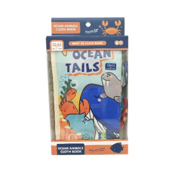 LIBRO BEBE TELA COLAS MARINAS /COD. 782-MH605078