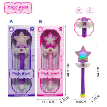 VARITA MAGICA DISEÑOS MIXTOS CON LUZ Y SONIDO /COD. 782-MH660610
