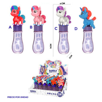 JUGUETE BURBUJAS UNICORNIO DISEÑOS MIXTOS /COD. 782-MH677354