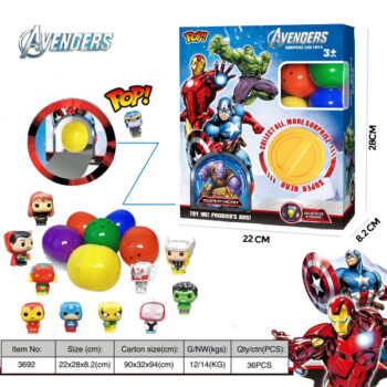 HUEVO SORPRESA AVENGER DISEÑOS MIXTOS /COD. 782-MH677855