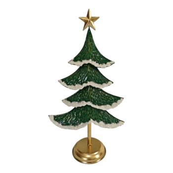 ARBOL METAL GREEN 32,5X15,5X58,5CM