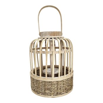 Linterna Bamboo 19x25x12cm /cod. 787-2508180-00