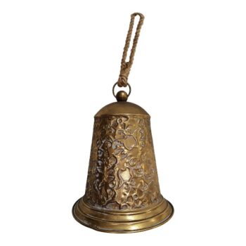 CAMPANA METAL GOLD 21X24XCM