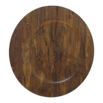 Plato Plastico Madera 33x33x1,5cm /cod. 790-25ca3155-00