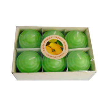 VOTIVA 6 UNIDADES GREEN /COD. 82-15336-13