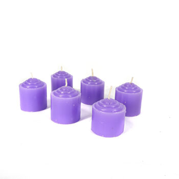 VOTIVA 6 UNIDADES LILA /COD. 82-15336-58
