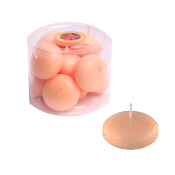 CANDELA FLOTANTE 10 U. YELLOW /COD. 82-30F18C