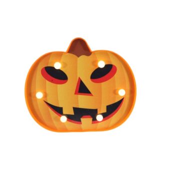 Calabaza Lampara Bateria Warm White /cod. 123-2434-18