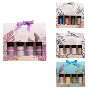 Set DE 4 Esencias Colores Mixtos 14.5x3.8x12.5cm /cod. 224-axw040
