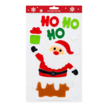 Sticker Santa Ho Ho 15x30cm